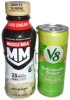 Muscle Milk Genuine Protein Shake, Cookies and Creme, 25g Protein, Zero Sugar, Calcium, Vitamins A, C & D, 4g Fiber, Energizing Snack, Workout Recovery - 11.16 oz Bottle / V8 Deliciously Green 100% Fruit and Vegetable Juice, 8 fl oz Can / Assorted - 2