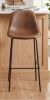 AllModern Kavi Upholstered Barstool in Brown $399
