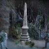 Home Accents Holiday 8 ft. Grave & Bones Obelisk New in Box $499
