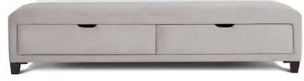 Lane Home Furnishings Omni Storage Queen-Sized Bench in Dove, New in Box $699