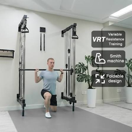 VIMEXCITER MF03 All-In-One Home Gym Wall-Mount Folding Smith Machine New in Box $1899