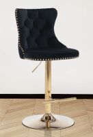 House of Hampton Daijiah Swivel Upholstered Adjustable Height Counter Stool, New Open Box $499