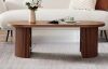 Ebern Designs 47.24" Oval Coffee Table With Storage New in Box $399