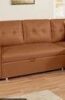 DHP Noah Armless Loveseat With built-in twin memory foam mattress New in Box $599