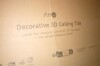Art3d 48" x 24" Drop in PVC Ceiling Tiles,Slat Design 3D Wall Panels,Covers 96 sq.ft. (Set of 12) New In Box $299 - 2