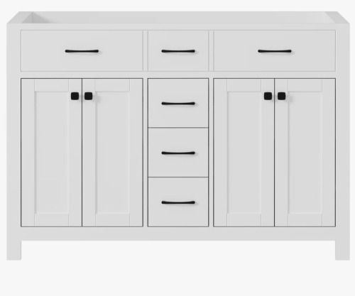 ECLIFE 48" Double Bathroom Vanity Cabinet New In Box $499