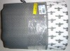 Ebern Designs 8' x 10' Durable Camping Mat in Grey with White Edge Outdoor Rug Reversible Waterproof Mat New $199 - 2