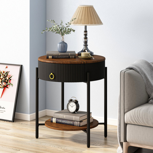 Mercury Row&reg; Woodville Drawer End Table with Storage New In Box $299