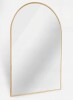 Latitude Run&reg; 20x30 Inch Metal Framed Arched Bathrrom Mirror for Wall New In Box $199