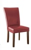 Steve Silver Hartford Faux Leather Parsons Indoor Dining Side Chair, Red New in Box $299