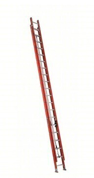 LOUISVILLE LADDER Extension Ladder: 40 ft Ladder Size, Fiberglass, 300 lb Load Capacity, 93 lb Wt $1199