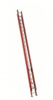 LOUISVILLE LADDER Extension Ladder: 40 ft Ladder Size, Fiberglass, 300 lb Load Capacity, 93 lb Wt $1199