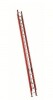 LOUISVILLE LADDER Extension Ladder: 40 ft Ladder Size, Fiberglass, 300 lb Load Capacity, 93 lb Wt $1199