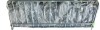 APPROVED VENDOR Crowd Control Barrier: Manual Carry, 40 1/2 in Ht, 8 1/2 ft Lg, 20 in Wd, Silver $299 - 2