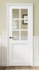 Ark Design 28&ldquo;x80&ldquo;Clear Glass 6-Lite Prefinished Door Slab Solid Manufactured Wood Core Standard Door New in Box $899