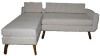 Tbfit 80" W L Shaped Couch Sofa, Mid Century Modern Sectional Couches for Living Room, 3 Seat Couch with Wide Chaise Lounge Two Pillows,Button Tufted Upholstered Sectional Sofa for Bedroom, Beige Similar to Picture $1199 - 2