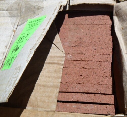 HC Muddox Mountain Rose Thin Brick Flats, 1/2" x 2 1/4" x 7 5/8", 6.86 sq ft. New In Box $99
