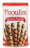 DEBEUK PIROULINE CHOCOLATE HAZELNUT ROLLED WAFERS 14 OZ TIN New Best by 6/2027