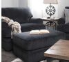 Lane Home Furnishings 8530BR Bellamy Slate Cuddler Chair with Ottoman 2 Piece Set Brand New $1199.99