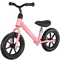 Bobike Toddler Balance Bike Toys for 2 to 5 Year Old Girls Boys Adjustable Seat and Handlebar No-Pedal Training Bike Best Gifts for Kids (Pink) Similar to Picture New In Box $99