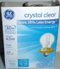 GE 60W Halogen Light Bulb 2-Pack New In Box - 2