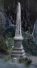 Home Accents Holiday 8 ft. Grave & Bones Obelisk New in Box $499