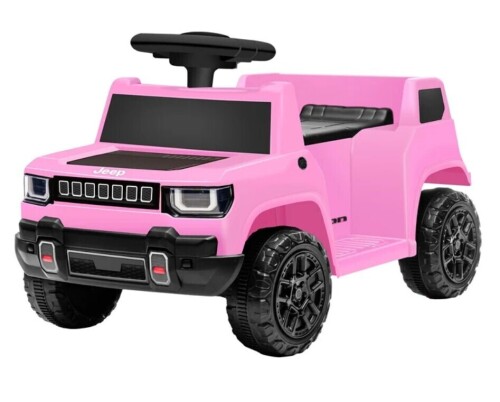 Jeep Recon Battery-Powered Ride-On 6V Ride On Car for Toddlers, Electric Car with Music, Horn, Pedal, for Ages 1.5-3 Years Old, Pink, New in Box $299