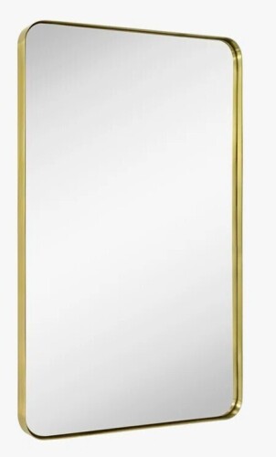 17 Stories Kengston Modern & Contemporary Rectangular Bathroom Vanity Mirror, 36" x 24", New in Box $299