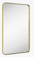 17 Stories Kengston Modern & Contemporary Rectangular Bathroom Vanity Mirror, 36" x 24", New in Box $299