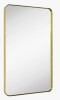 17 Stories Kengston Modern & Contemporary Rectangular Bathroom Vanity Mirror, 36" x 24", New in Box $299