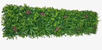 Stellweilan Tessberg Artificial Plant Wall, 20 x 20 in Artificial Boxwood Panels, Greenery Backdrop Privacy Hedge Fence with Sun Protection, Fake Grass Wall Screen for Wedding, Indoor, Outdoor Garden, Backyard (Set of 16) New In Box $299