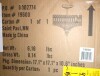 River of Goods Furey Bronze/Gold Tiered Glass Semi-flush Lighting Fixture - 14.75"L x 14.75"W x 15.25"H - Gold New In Box $299 - 2