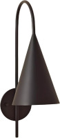 FELOO Wall Sconce Piffle Wall Sconce 10" W x 6" D x 19" H (Matte Black) / FELOO Elegant Articulating Mid-Century Modern Metal Medium Sconce, Multi-Color Available, Streamlined Design Metal Wall Light for Living Room, Lounge Room, Sitting Room (Black Pole 
