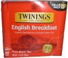Twinings of London English Breakfast Pure Black Tea Bags - 50ct New Best by 9/2028 - 2