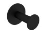 Wingits&reg; Modern Elegance&trade; Single Button Towel Hook in Matte Black New In Box $79