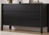 Ebern Designs 51.1" W 7 Drawer Dresser, Wood Chest Of Drawers Black New Shelf Pull $699