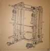 Major Fitness B52 All-In-One Home Gym Smith Machine (4 Boxes) New in Box Factory Sealed $2999 - 2