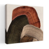 Latitude Run&reg; Folded Earth I Abstract Organic Contemporary Art, 48" x 48" New In Box $399