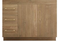 Moreno Bath Elsa 42&rdquo; Freestanding Vanity Cabinet (Left Side Drawers) New in Box $1599