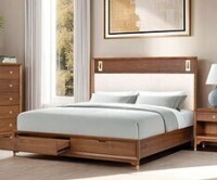 Furniture of America Queen Hepburne Queen HEadboard and Footboard (2 Boxes) New in Box $1599