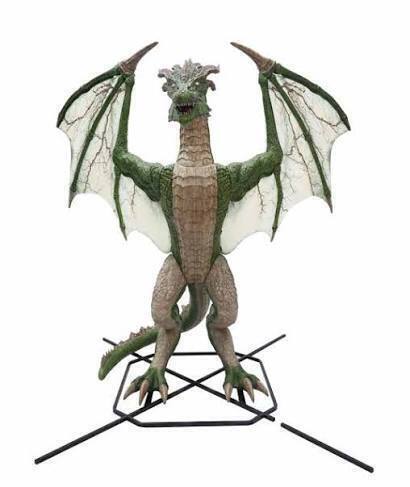 Home Accents Holiday 8 ft Gruesome Grounds Wyvern Animated LED Halloween Decoration New in Box $599