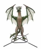 Home Accents Holiday 8 ft Gruesome Grounds Wyvern Animated LED Halloween Decoration New in Box $599