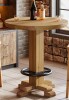 Ophelia & Co 37.4" Round Bar Table, Solid Wood Bistro Pub Table New in Box $399