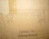 Gracie Oaks Dunblane Linen Upholstered Bench New in Box $499 - 2
