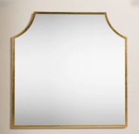 Joss & Main Simone Metal Flat Mirror New in Box $599