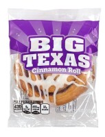 Clover Hill Bakery Big Texas Cinnamon Roll 4 oz / Duchess Honey Bun Glazed 3 oz / Assorted