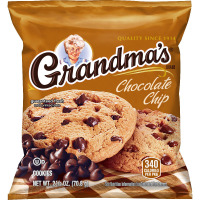 Grandma's Chocolate Chip Cookies 2.5 oz. Bag / Grandma's Mini Sandwich Cremes Vanilla Cookies 2.12 Ounce Bag / Assorted