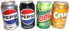 Wild Cherry Pepsi / Dr. Pepper / Orange Crush / Assorted 12 oz Soda Cans - 2