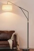 EDISHINE 76'' Arched Floor Lamp with Remote Control and Bulb Included New In Box $299