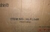 EDISHINE 76'' Arched Floor Lamp with Remote Control and Bulb Included New In Box $299 - 2